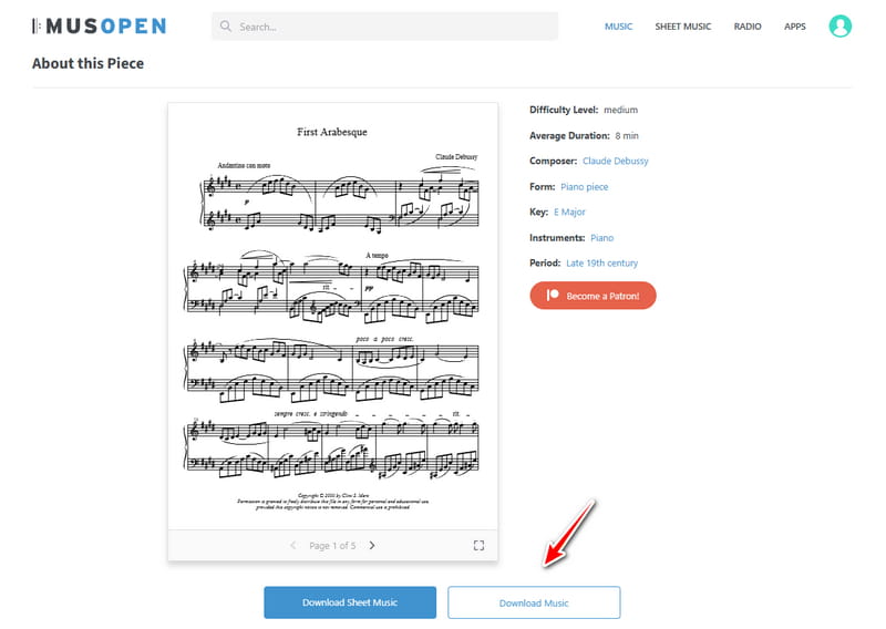 Musopen classical music library with free lossless audio downloads
