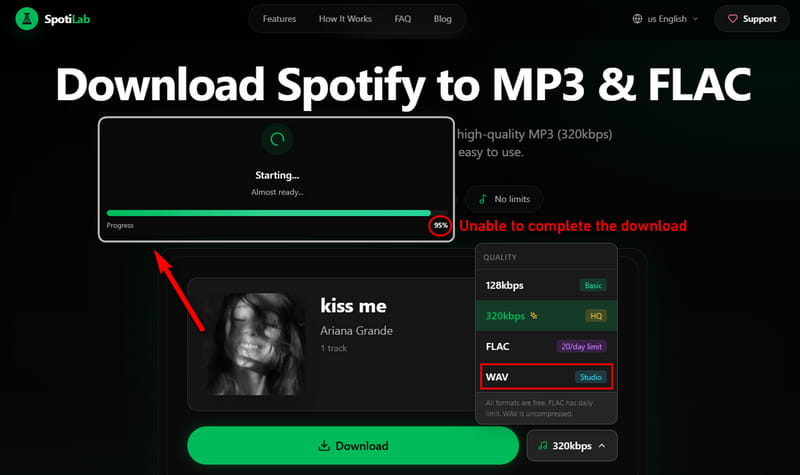spotilab spotify to wav converter