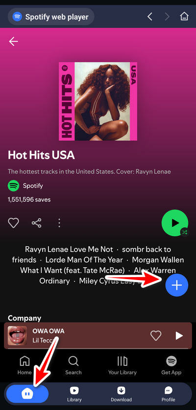 add songs to download